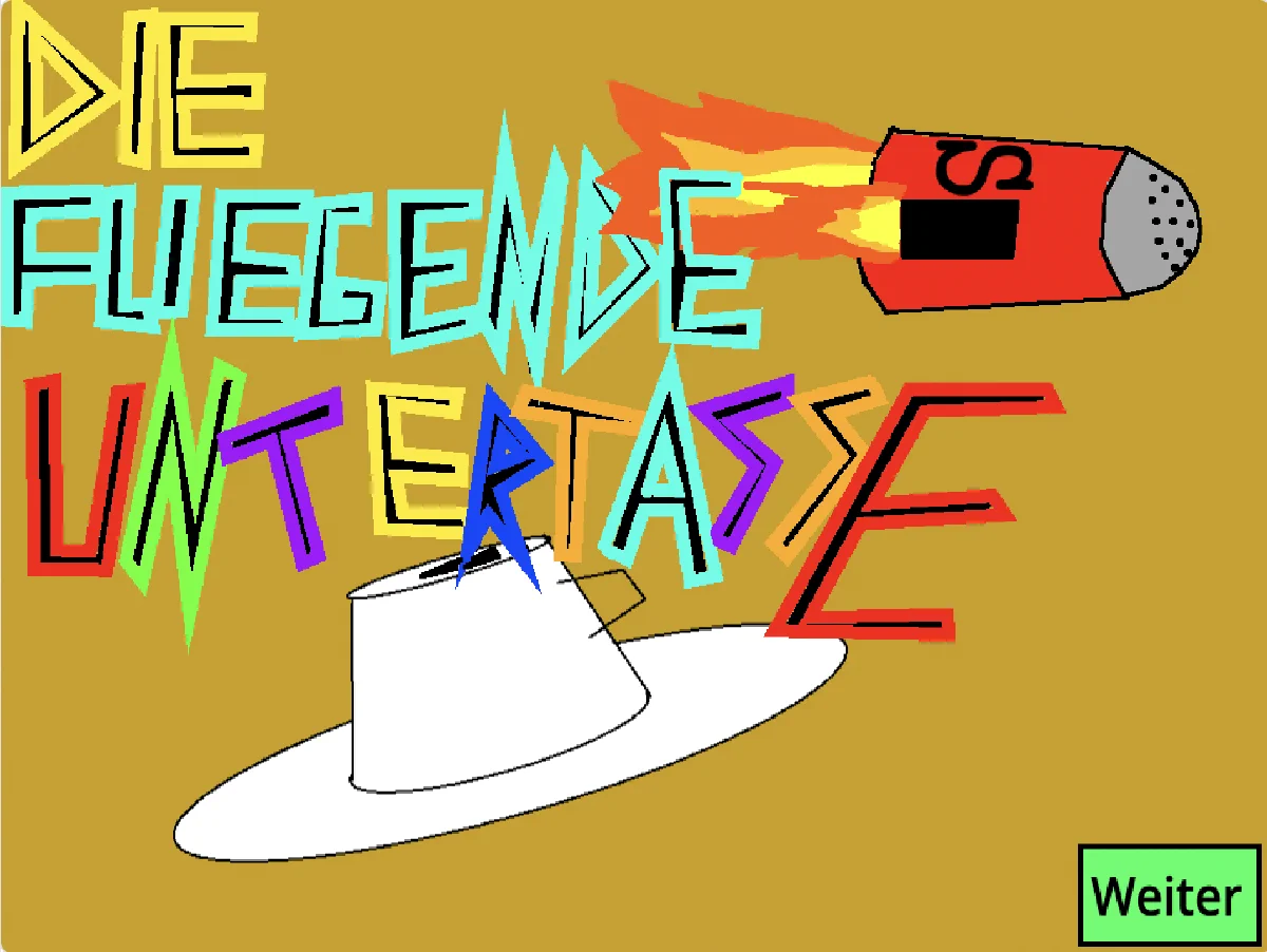 Die fliegende Untertasse — 1. Platz