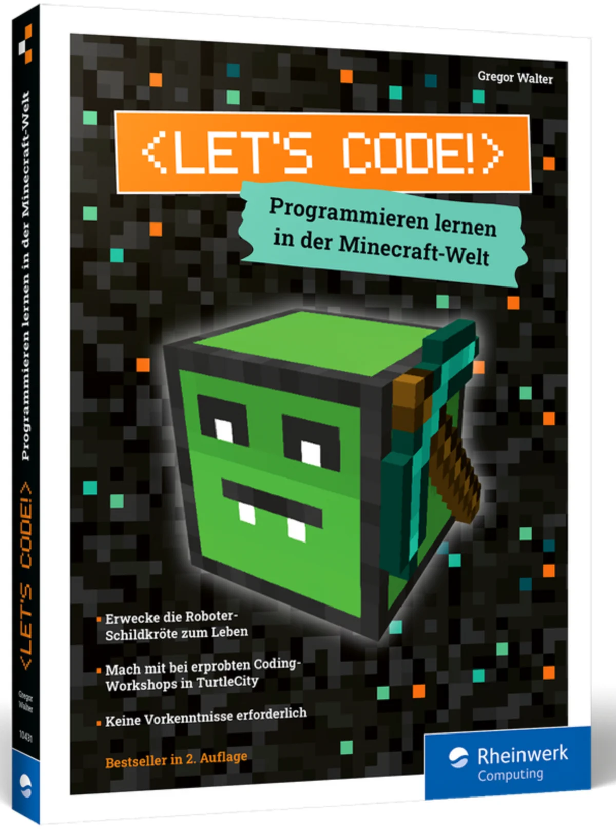 Programmieren lernen in der Minecraft-Welt — das Buch