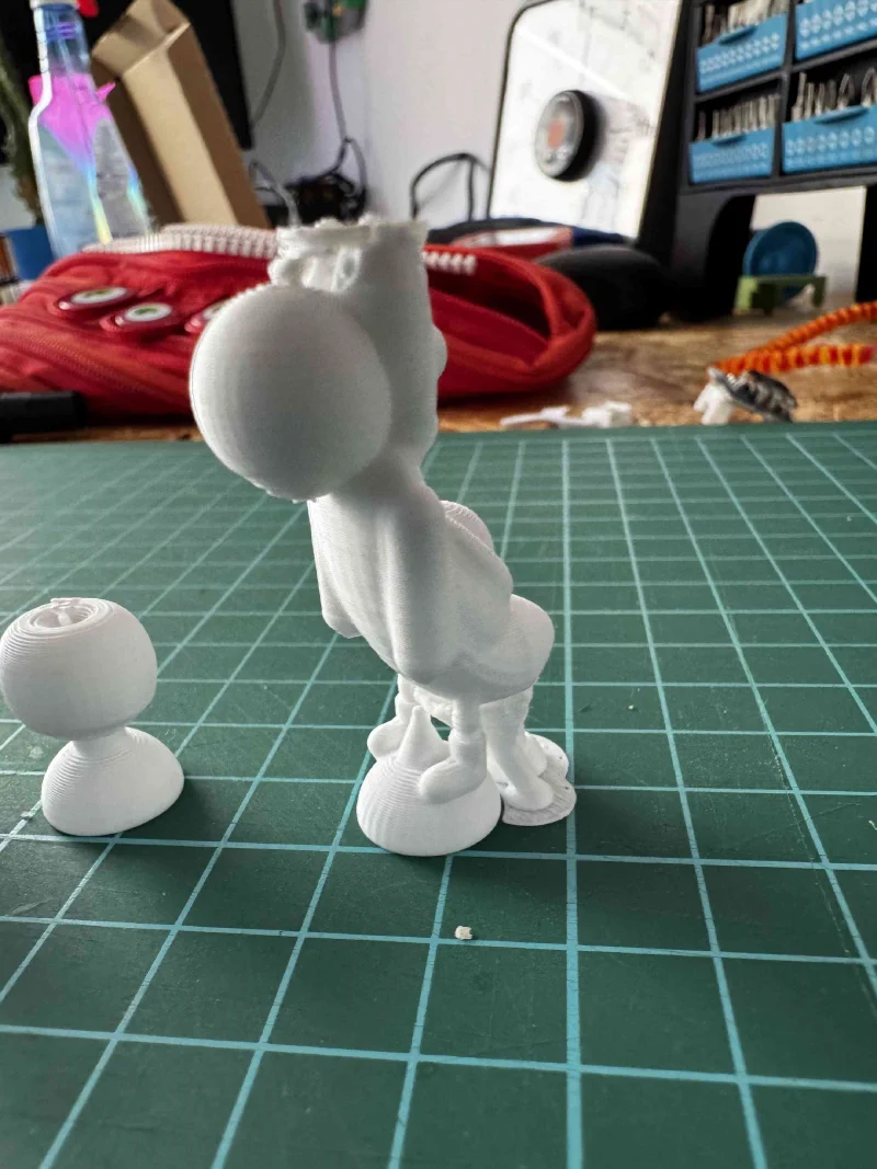 3D-gedruckte Schachfiguren – erste Ergebnisse